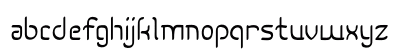 Berriwinkle Regular Lowercase Preview