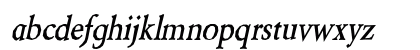 Berylium bold Italic Lowercase Preview