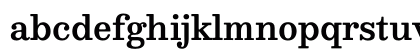 Besley* Medium Lowercase Preview