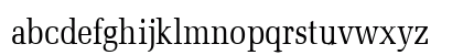 Bid Roman-Condensed Normal Lowercase Preview
