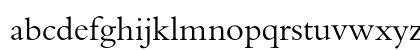 BilkoOpti Regular Lowercase Preview