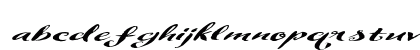 Blackheart Expanded Italic Preview