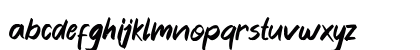 Blankers Regular Lowercase Preview