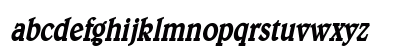 Blew-Condensed Bold Italic Lowercase Preview