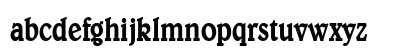 Blew-Condensed Bold Lowercase Preview