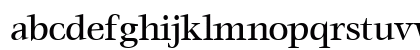 Mature Regular Lowercase Preview