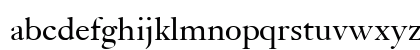 Bliss Normal Lowercase Preview