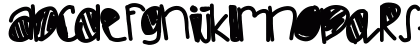 Bliss Medium Lowercase Preview
