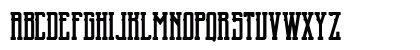 Blnc Round Regular Lowercase Preview