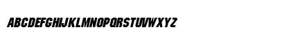 Block Bold Italic Lowercase Preview