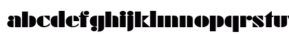 Block Regular Lowercase Preview