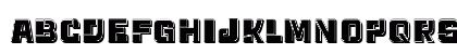 Blonde Regular Lowercase Preview