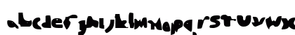 Blunted Regular Lowercase Preview
