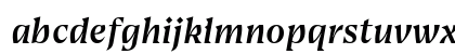 Bluu Suuperstar Medium Italic Lowercase Preview