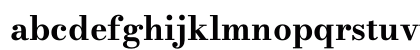 Bodoni* 06 Bold Lowercase Preview