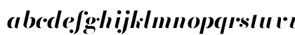 Bodoni* 96 Bold Italic Preview