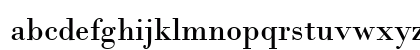 Bodoni MT Regular Lowercase Preview