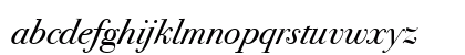 Bodoni Sev Swash ITC Book Italic Preview