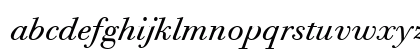 Bodoni Twelve ITC Book Italic Preview