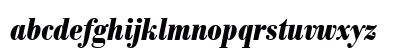 BodoniAntTCon Bold Italic Lowercase Preview