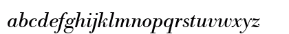 BodoniAntTEE Italic Lowercase Preview