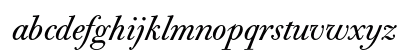 Bodoni Old Face BE Italic Preview