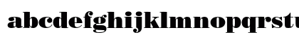 Bodoni Std Poster Lowercase Preview