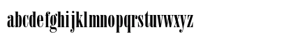 Bodoni Std Poster Compressed Lowercase Preview