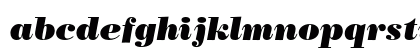 Bodoni Std Poster Italic Lowercase Preview