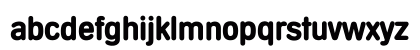 Bongo Regular Lowercase Preview
