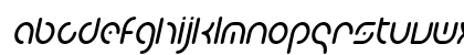 Boontown Bold Italic Lowercase Preview