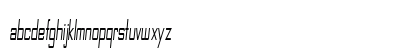 Botto Extra-condensed Italic Lowercase Preview