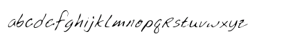 BrendensHand Regular Lowercase Preview