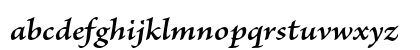 Brioso Pro Semibold Italic Caption Preview