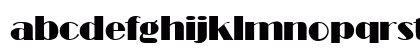 Broadway Regular Lowercase Preview