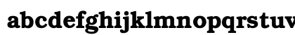 Brooklyn Bold Lowercase Preview
