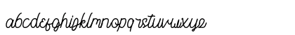 Brothen Script Regular Lowercase Preview