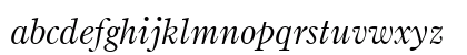 BruceOldStyle BT Italic Preview