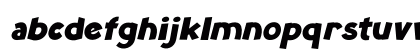 Bubble Talk Italic Lowercase Preview
