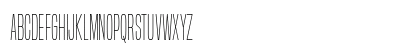 Built Titling ExtraLight Lowercase Preview