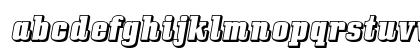 Bullpen 3D Lowercase Preview