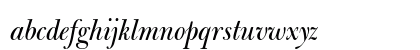 Bulmer MT Std Italic Display Preview