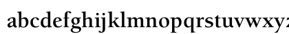 BurkeleyBold Regular Lowercase Preview