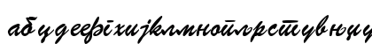 C_Brush Script Regular Lowercase Preview