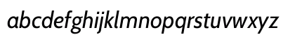Cabin Italic Preview