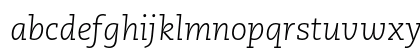 Caecilia LT Std 46 Light Italic Preview
