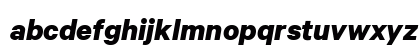 Calibre Bold Bold Italic Lowercase Preview