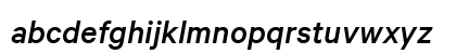 Calibre Medium Italic Preview