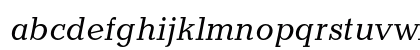 Candida Std Italic Lowercase Preview