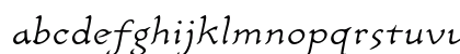 CarlinScript LT Std Light Italic Preview